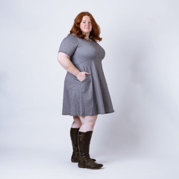 The Maille Skater Dress. Plus Fit